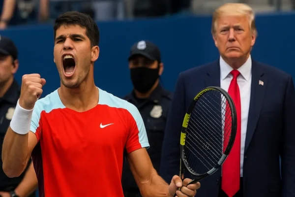 Alcaraz Final Amid Tight Security as Trump Returns to US Open