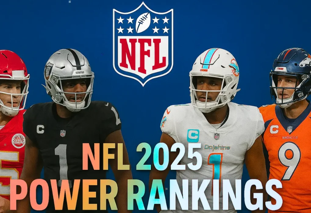 NFL 2025 Power Rankings: Eagles Favorite, Texans Rising