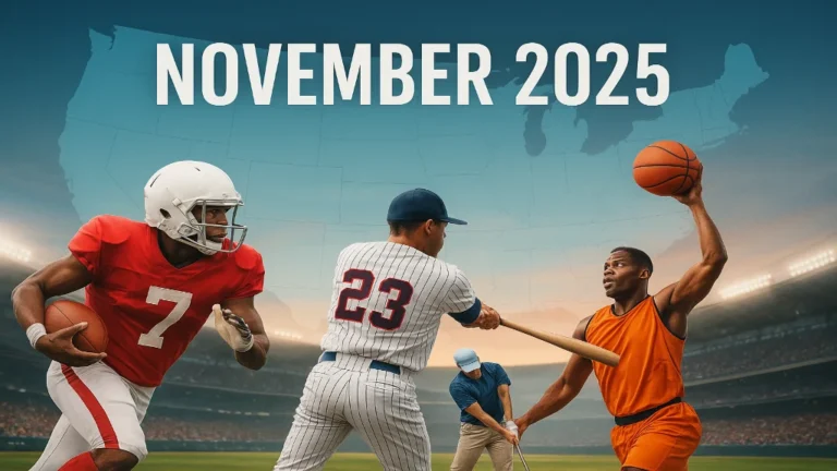 Top Sports Travel Events in November 2025 Across the U.S.