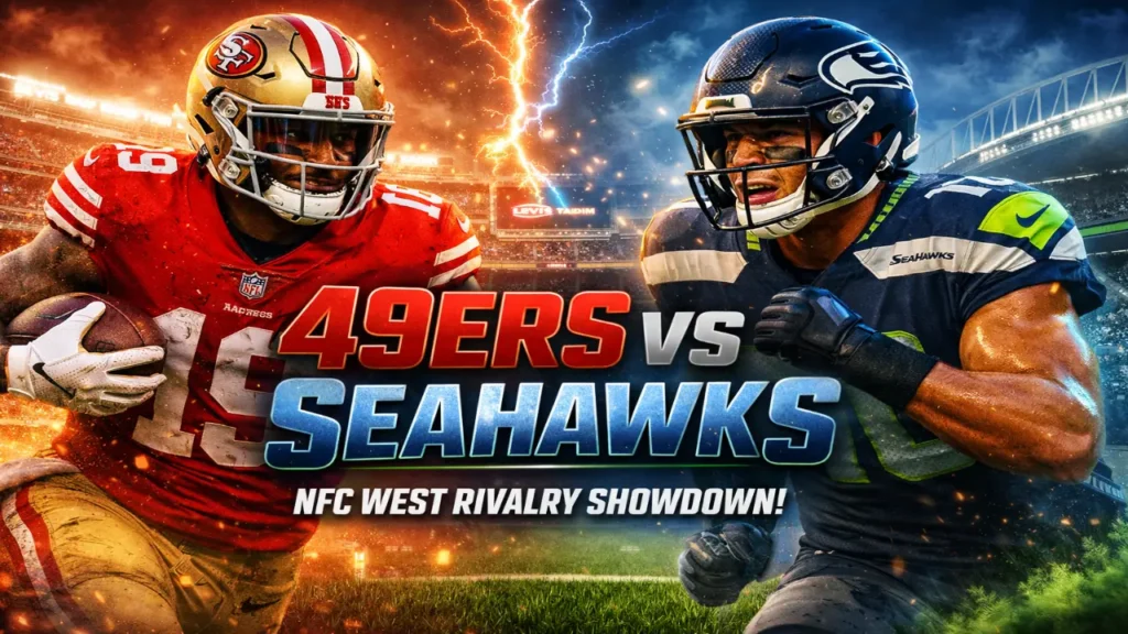 49ers vs Seahawks 2026 Score, Stats, Kickoff & Watch Live